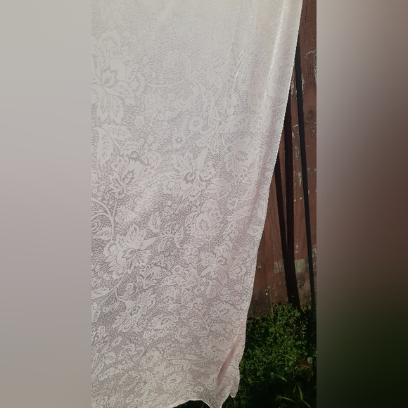 VTG nightgown pink feminine sheer lace - Picture 5 of 9